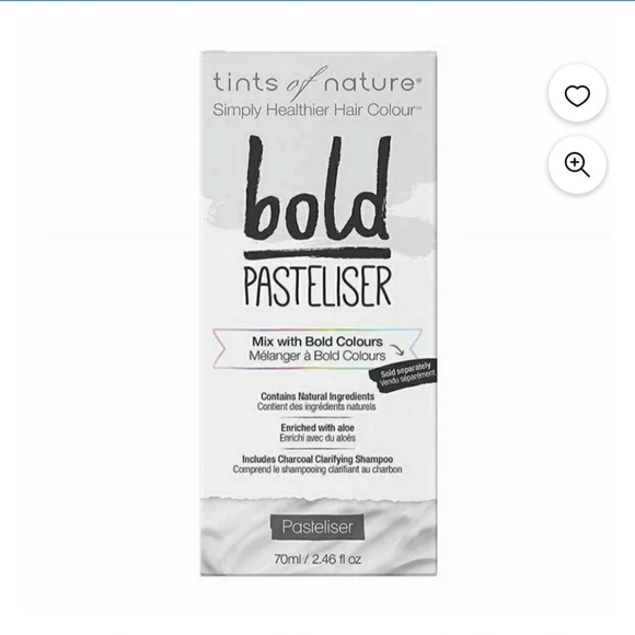 Bold Pasteliser Hair Color Semi Permanent Pastel Shade: Clear Full Size NWT - Picture 2 of 8